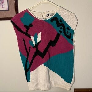 Vintage JG Sleeveless Sweater